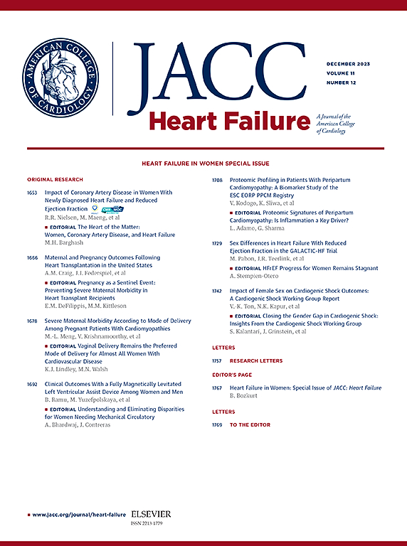 Go to journal home page - JACC: Heart Failure